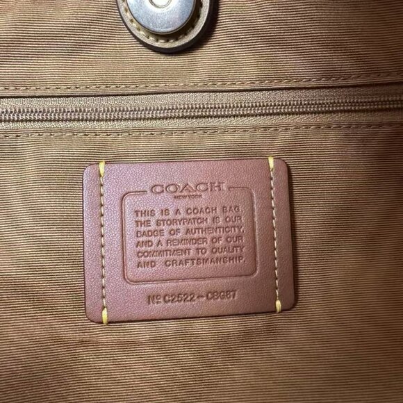 Coach Straw City Tote CBG87 NWT - Picture 6 of 6
